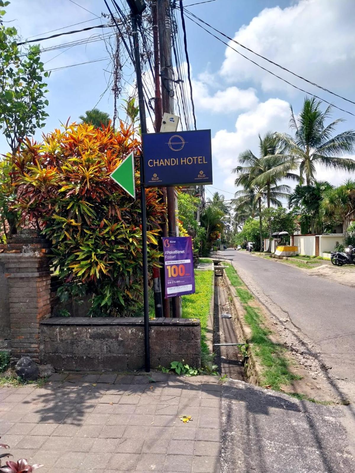 Chandi Hotel Ubud Екстер'єр фото